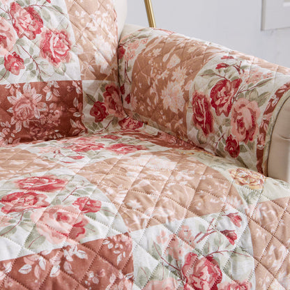Stylish Floral Patchwork Cover and Protector