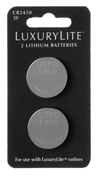 Pilas de litio CR2450 de 3 V