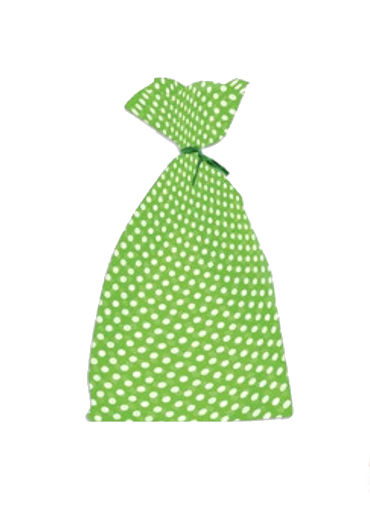 Bolsa de celofán para galletas (20 unidades) - Puntos verdes