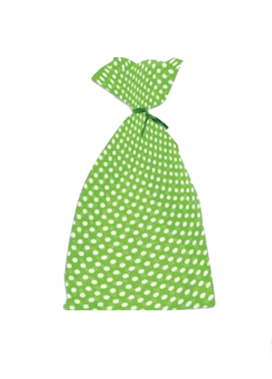 Cookie Cello Treat Bag 20 count - Green Dots