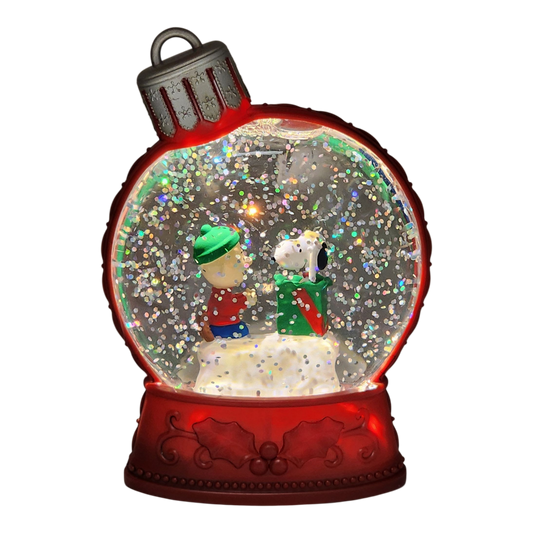 Peanuts Lighted Holiday Shimmer - Charlie Brown and Snoopy - Tampa Home & Garden Store