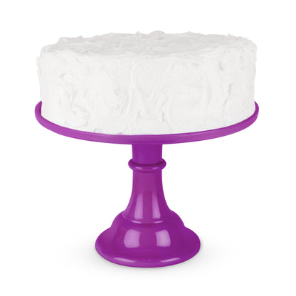 Vibrant Fuchsia Melamine Cake Stand for the Party