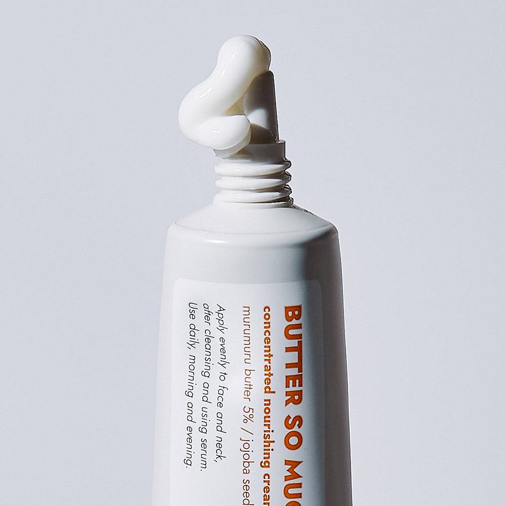 Butter So Much Nourishing Cream tube 30ml, white plastic with orange label text on Tampa Home & Garden Store