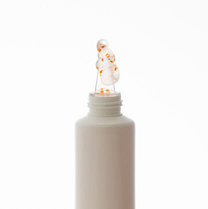 FRANKLY PDRN Bounce Ball Cream bottle with dropper and orange speck beads on Tampa Home & Garden Store