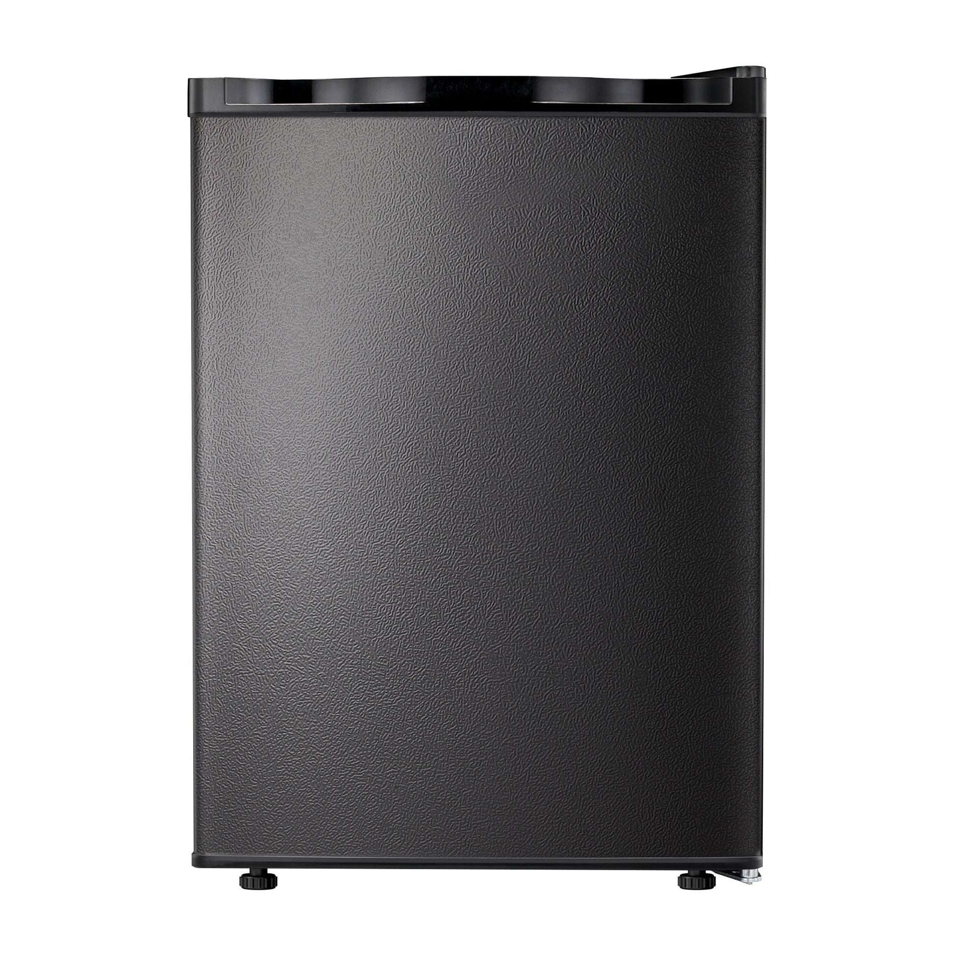 Free Standing Upright Freezer with Shelf by Kismile, textured black finish, adjustable feet on Tampa Home & Garden Store
