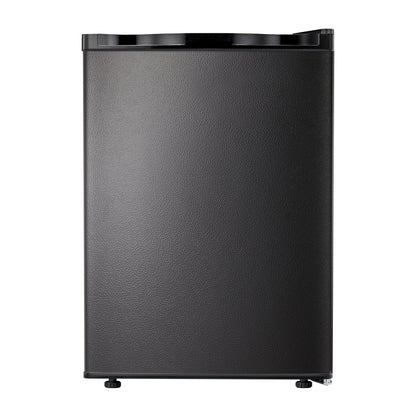 Free Standing Upright Freezer with Shelf by Kismile, textured black finish, adjustable feet on Tampa Home & Garden Store