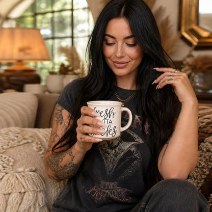 Fresh Outta Fucks Mug 14oz Ceramic Coffee Cup