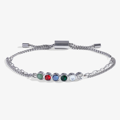Friend Hidden Message Acrostic Bolo Bracelet