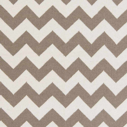 Fairlawn Area Rug by Boutique Rugs, taupe and ivory chevron pattern Rugs on Tampa Home & Garden Store