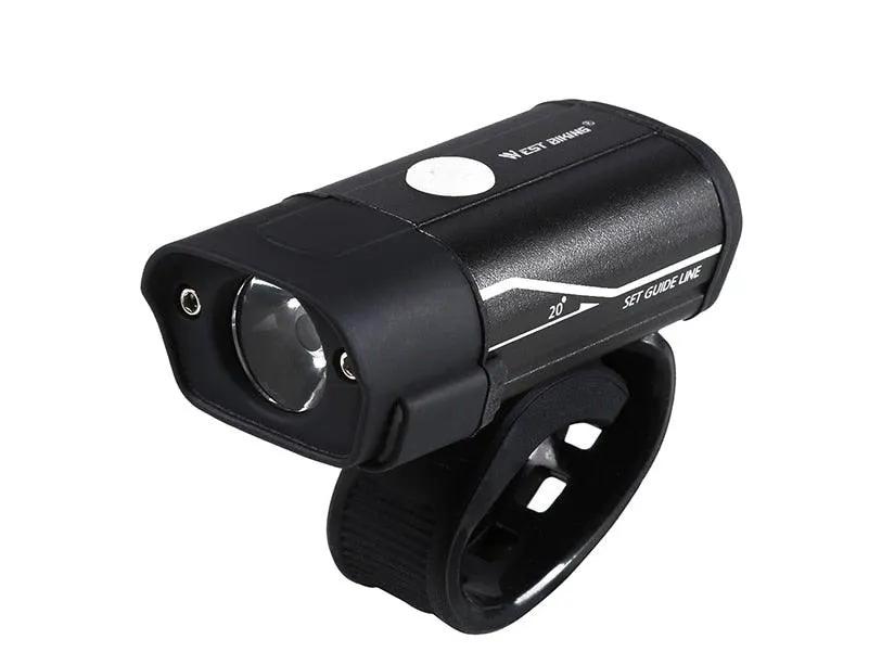 Front Bicycle Light USB Rechargeable LED Headlamp