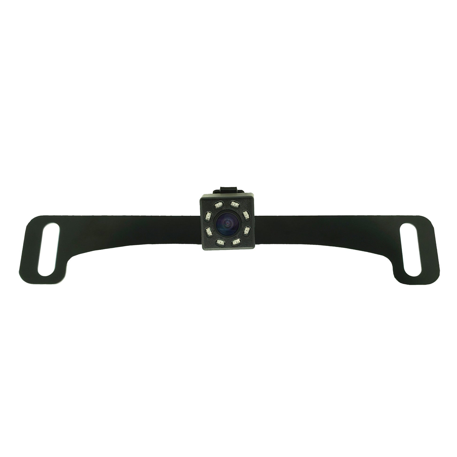 Master Tailgaters black license plate frame camera with 8 IR LEDs, 170° wide view on Tampa Home & Garden Store