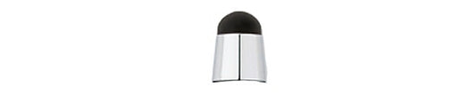 Stylus Attachment for Lustrous Chrome Tech3+ Pen by A.T. Cross, chrome body with black dome on Tampa Home & Garden Store