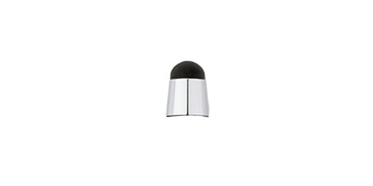Stylus attachment for Lustrous Chrome Tech3+ Pen by A.T. Cross, chrome body and black cap on Tampa Home & Garden Store