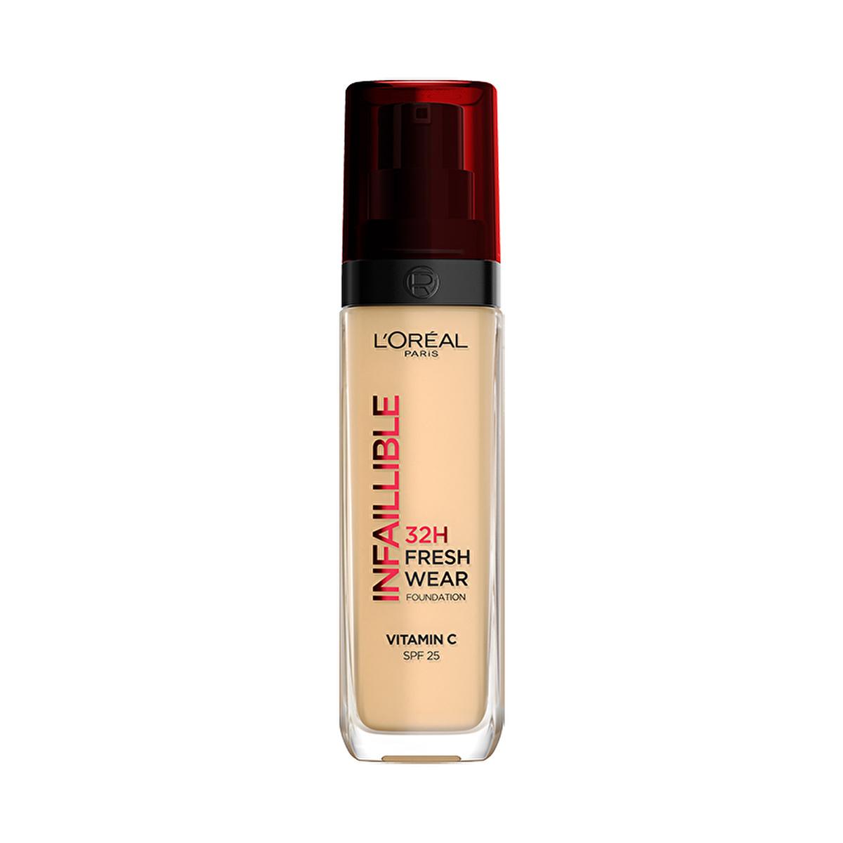 Foundation beige L'Oreal Paris Infallible 32H Fresh Wear Vitamin C Foundation SPF25 on Tampa Home & Garden Store