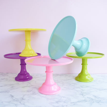 Yellow Melamine Cake Stand for a Dessert Party