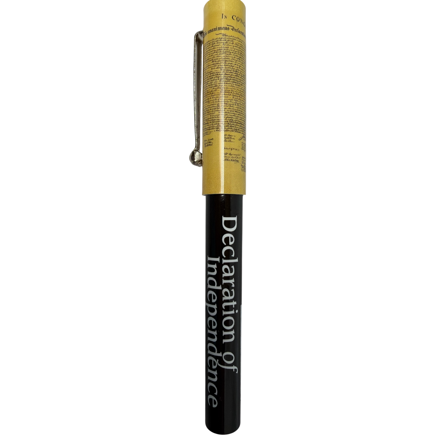 Photo Pen Declaration of Independence ballpoint with parchment wrap and gold cap on Tampa Home & Garden Store
