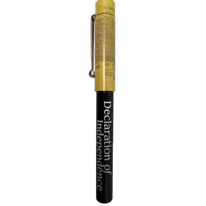 Photo Pen Declaration of Independence ballpoint with parchment wrap and gold cap on Tampa Home & Garden Store