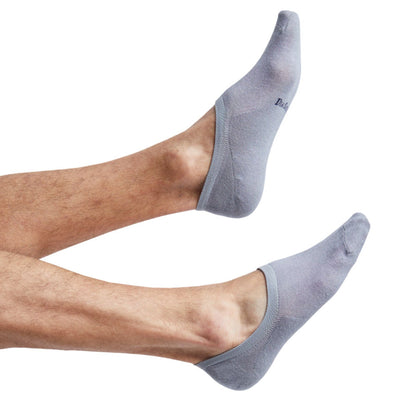 Full F21 No-Show Sock 6-pack by DeadSoxy gray footie sock on Tampa Home & Garden Store