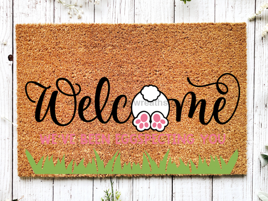 Funny Doormat, Coir Doormat, Welcome Mat, Housewarming Gift, Bunny Doormat, Front Door Doormat, Easter Doormat, New Homeowner Gift DECOE-CM-113 - Tampa soil911.com