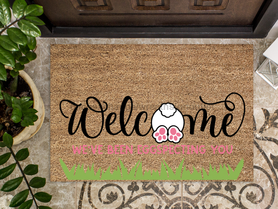 Funny Doormat, Coir Doormat, Welcome Mat, Housewarming Gift, Bunny Doormat, Front Door Doormat, Easter Doormat, New Homeowner Gift DECOE-CM-113 - Tampa soil911.com