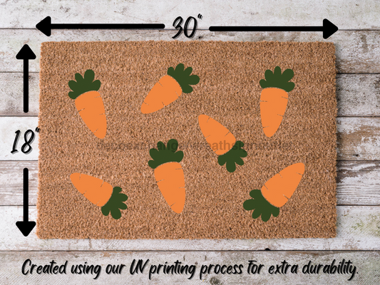 Funny Doormat, Coir Doormat, Welcome Mat, Housewarming Gift, Carrot Doormat, Front Door Doormat, Easter Doormat, New Homeowner Gift DECOE-CM-112