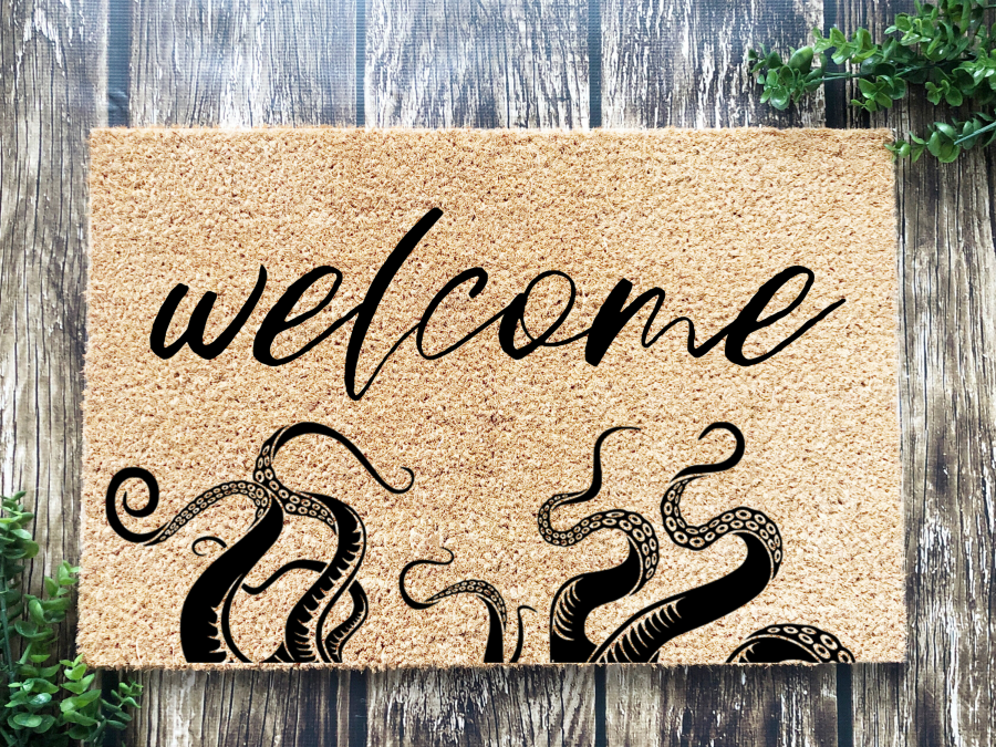 Octopus Doormat, Tentacles Front Door Doormat