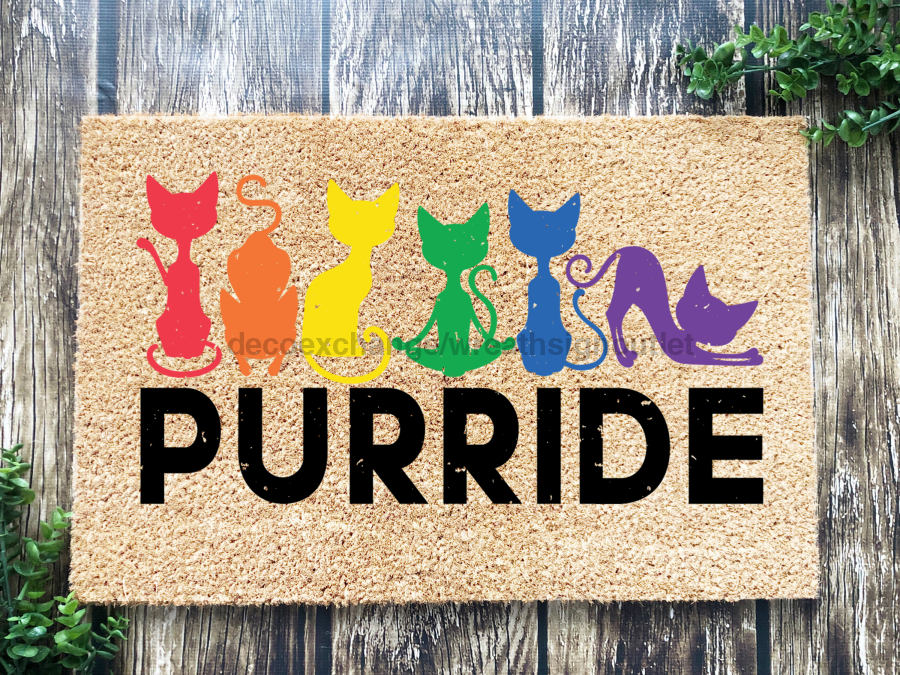 Funny Doormat, Coir Doormat, Welcome Mat, Housewarming Gift, Pride Doormat, Purride Front Door Doormat, Welcome Doormat, New Homeowner Gift DECOE-CM-080 - Tampa soil911.com