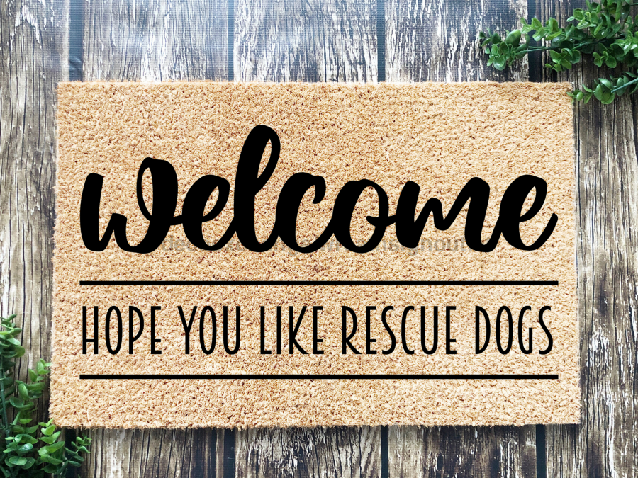 Funny Doormat, Coir Doormat, Welcome Mat, Housewarming Gift, Warning, Hope You Like Rescue Dogs Doormat, Front Door Doormat, Dog Doormat, New Homeowner Gift DECOE-CM-139 - Tampa soil911.com