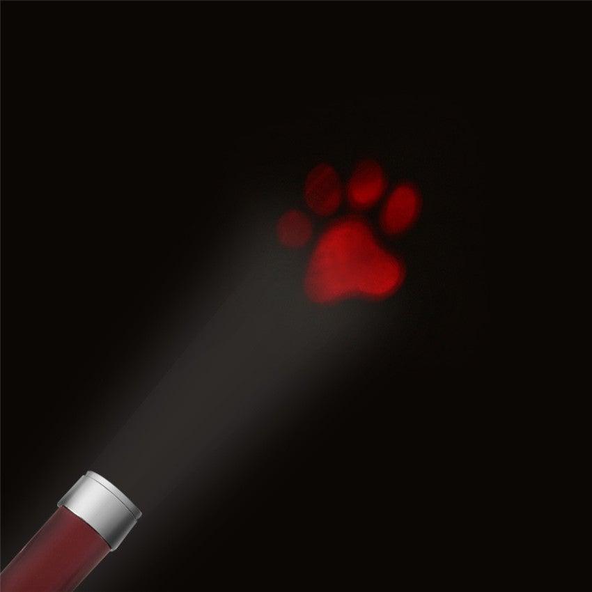 Stevvex laser pointer for pets red LED beam with paw-print projection on Tampa Home & Garden Store