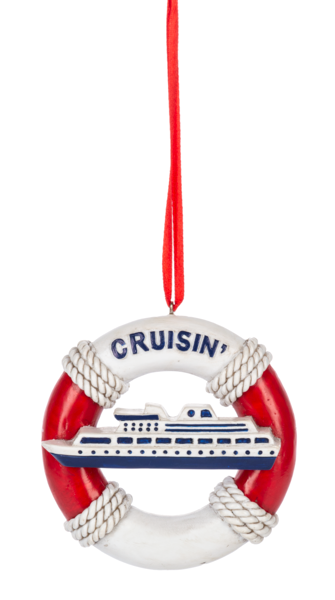 Cruise Ship Ornament - Cruisin' - Tampa Home & Garden Store