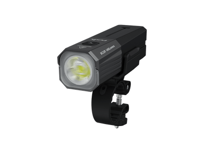 Bike light Fenix BC22R high-performance road bike light, black aluminum body, handlebar mount on Tampa Home & Garden Store
