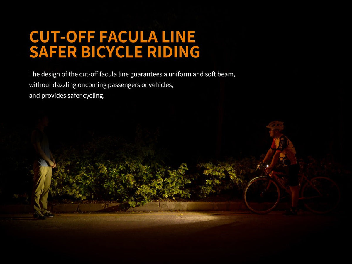 Fenix Store BC25R LED Bike Light front bike light with bright white LED for night riding on Tampa Home & Garden Store
