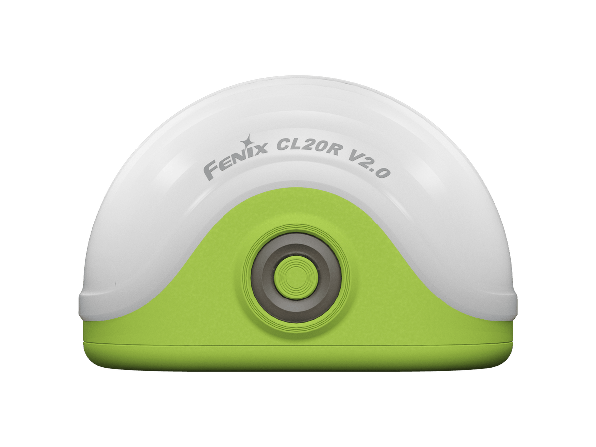 Lantern Fenix CL20R V2 multicolor camping lantern lime green body white dome by Fenix Store on Tampa Home & Garden Store