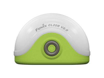 Lantern Fenix CL20R V2 multicolor camping lantern lime green body white dome by Fenix Store on Tampa Home & Garden Store