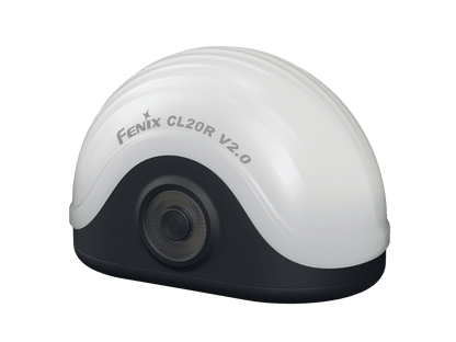 Fenix CL20R V2 lantern by Fenix Store, white shell with black base for camping on Tampa Home & Garden Store