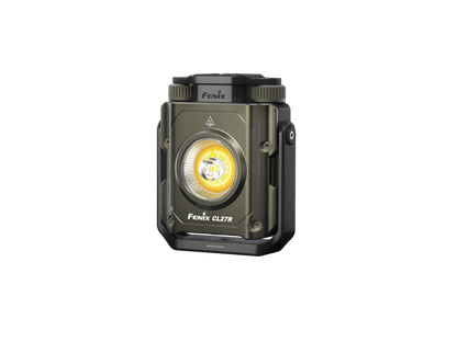 Fenix CL27R lantern, olive-green metal housing with LED, camping lights & lanterns on Tampa Home & Garden Store