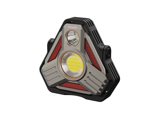 Fenix CP50R Road Hazard Camping Lantern, rugged gray body with copper bezel and dual LEDs on Tampa Home & Garden Store