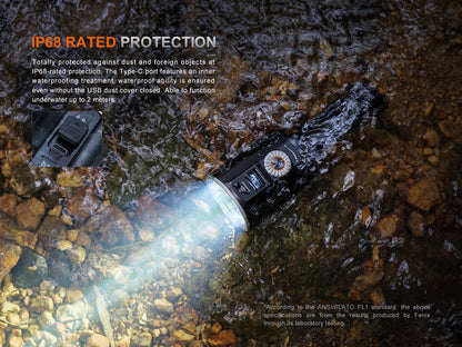Fenix LR36R white laser searching flashlight IP68 waterproof work light by Fenix Store on Tampa Home & Garden Store