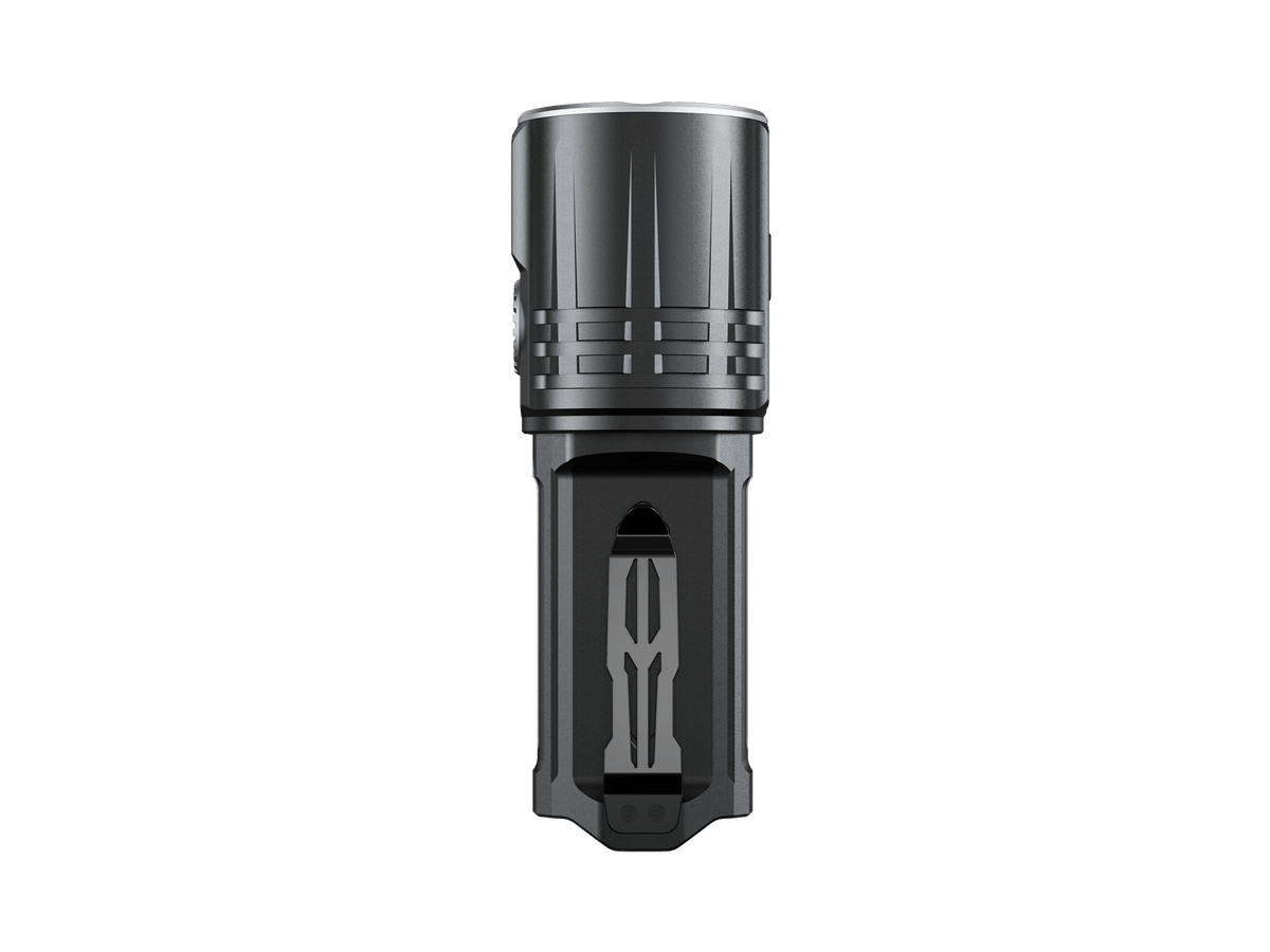 Fenix LR36R White Laser Searching Flashlight with gray aluminum body on Tampa Home & Garden Store
