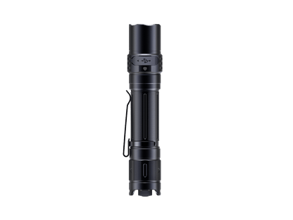Fenix PD35R compact rechargeable tactical flashlight in black with pocket clip on Tampa Home & Garden Store