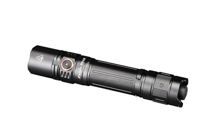 Fenix PD35 V3.0 flashlight black body copper-accented switch on Tampa Home & Garden Store