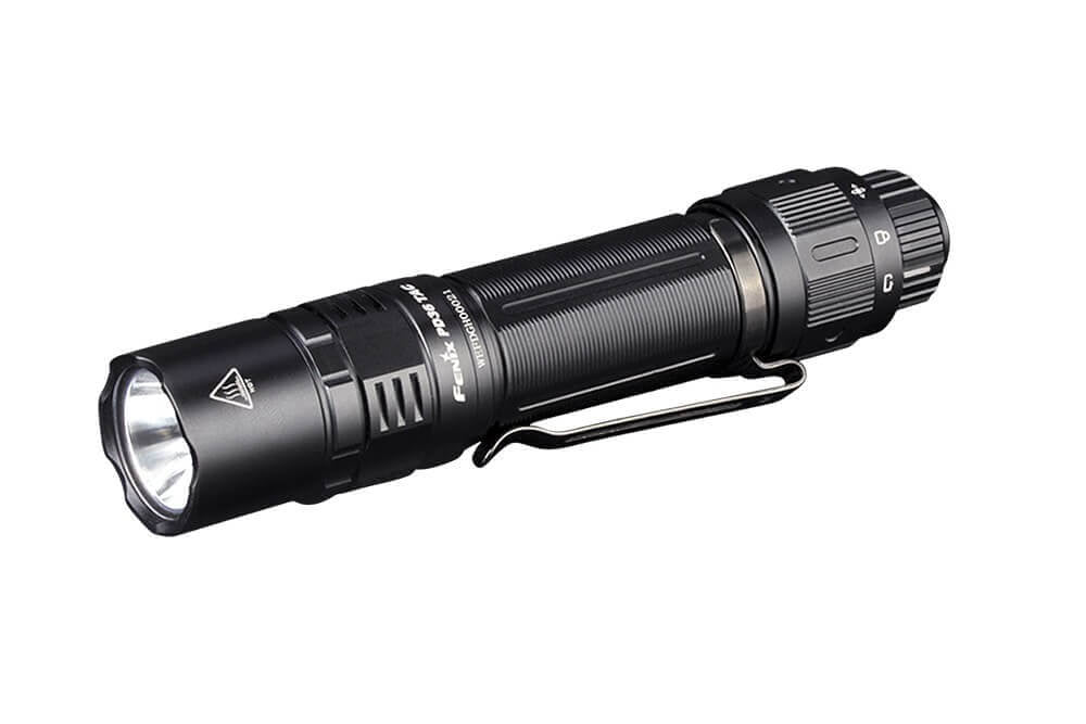 Fenix PD36 TAC Tactical Flashlight 3000-lumen black with pocket clip by Fenix Store on Tampa Home & Garden Store