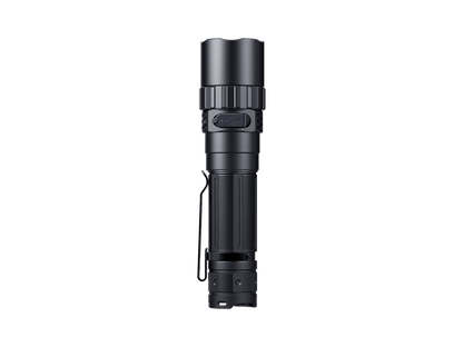 Fenix PD40R V3 rechargeable tactical flashlight with textured grip and black body on Tampa Home & Garden Store