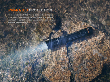 Fenix PD45R ACE tactical flashlight black IP68-rated waterproof on Tampa Home & Garden Store