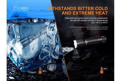 Fenix TK16 V2.0 tactical flashlight, 3100 lumens, icy block and heated backdrop, Fenix Store on Tampa Home & Garden Store
