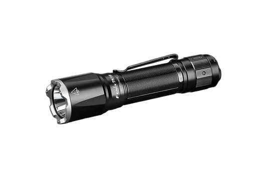 Fenix TK16 V2.0 Tactical Flashlight black anodized body with clip on Tampa Home & Garden Store