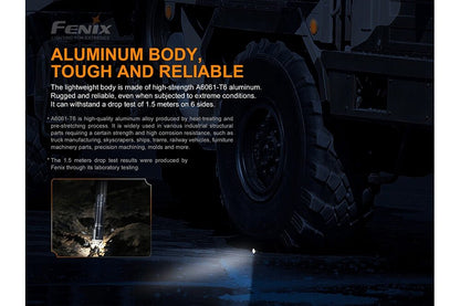 Fenix TK16 V2.0 tactical flashlight with aluminum body, 3100 lumens by Fenix Store on Tampa Home & Garden Store