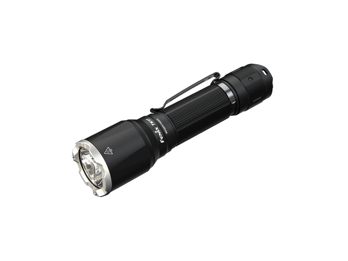 Fenix TK17 Dual Switch Tactical Flashlight handheld black aluminum with clip on Tampa Home & Garden Store