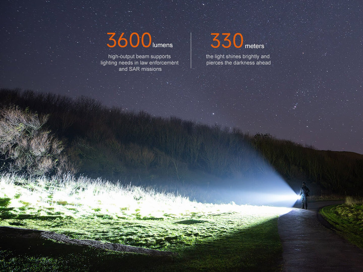 Fenix TK17 Dual Switch Tactical Flashlight 3600 lumens 330 m throw on Tampa Home & Garden Store