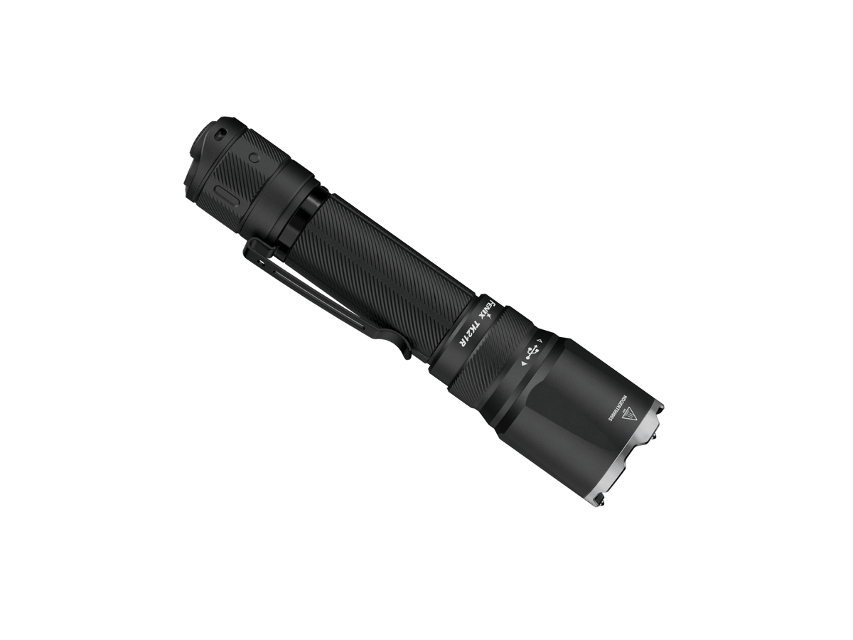Fenix TK21R duty flashlight black aluminum body handheld tactical flashlight on Tampa Home & Garden Store